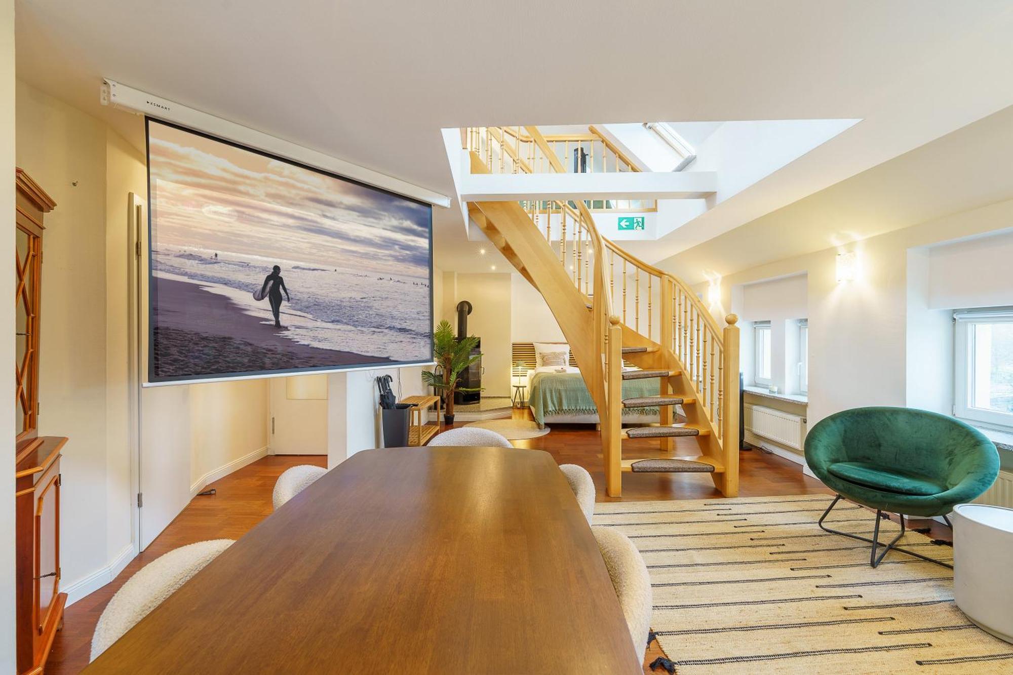 Maisonette Am Holstentor Mit Dachterrasse Und Heimkino Lübeck Exterior foto